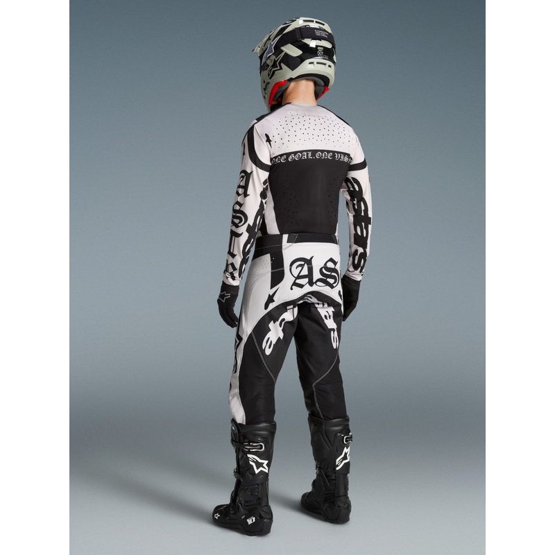 Maglia da motocross Alpinestars Techstar edizione limitata Wolf Dust sabbia-nero