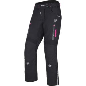 Pantaloni da moto RSA Greby 2 nero e rosa da donna