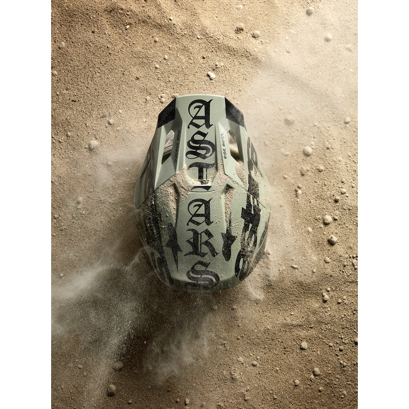 Casco da motocross Alpinestars Supertech S-M7 edizione limitata Wolf Dust sabbia-nero