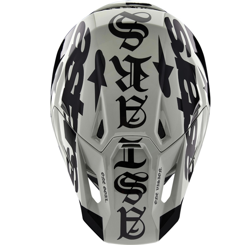 Casco da motocross Alpinestars Supertech S-M7 edizione limitata Wolf Dust sabbia-nero