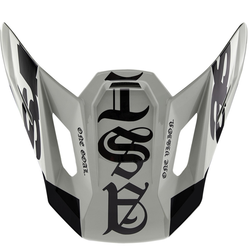 Visiera per casco da moto Alpinestars Supertech S-M7 edizione limitata Wolf Dust sabbia-nero
