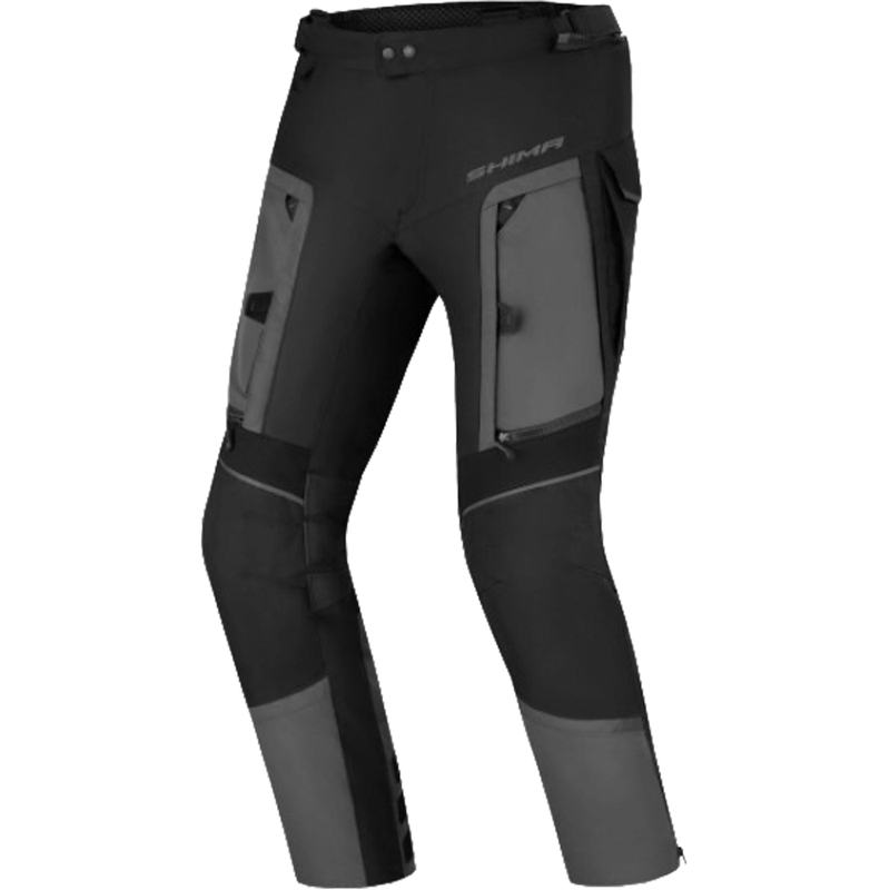 Pantaloni da moto Shima Hero 2.0 nero-grigio