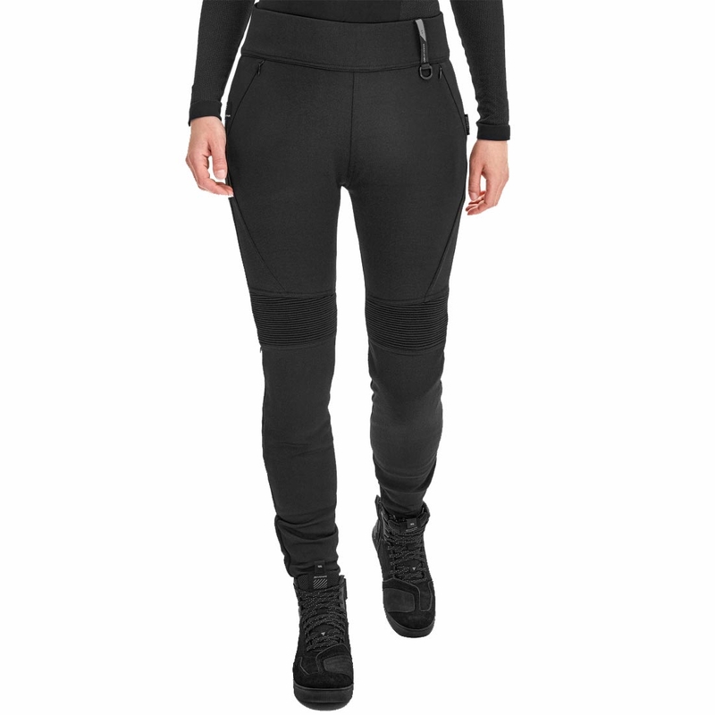 Pantaloni da moto estesi da donna Shima Vesper neri