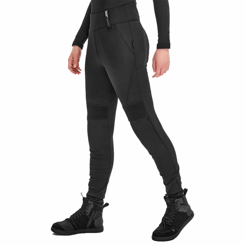 Pantaloni da moto estesi da donna Shima Vesper neri