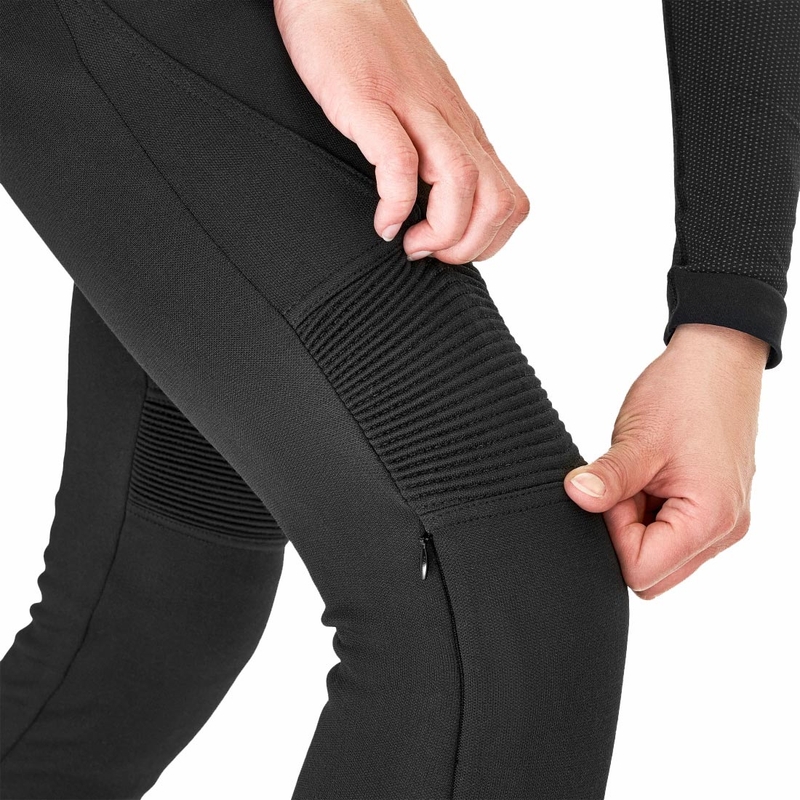 Pantaloni da moto estesi da donna Shima Vesper neri