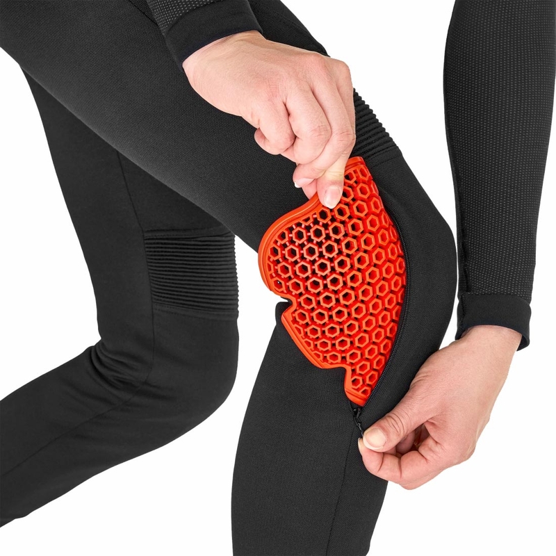 Pantaloni da moto estesi da donna Shima Vesper neri