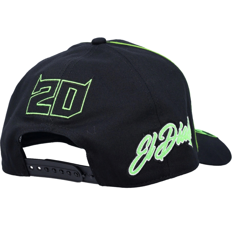 Monster Fabio Quartararo 20 Outline Cap Nero