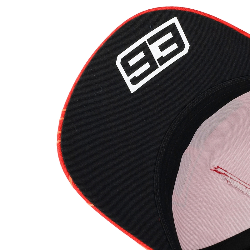 Cappellino Ducati Corse Marc Marquez 93 Box Logo nero-rosso
