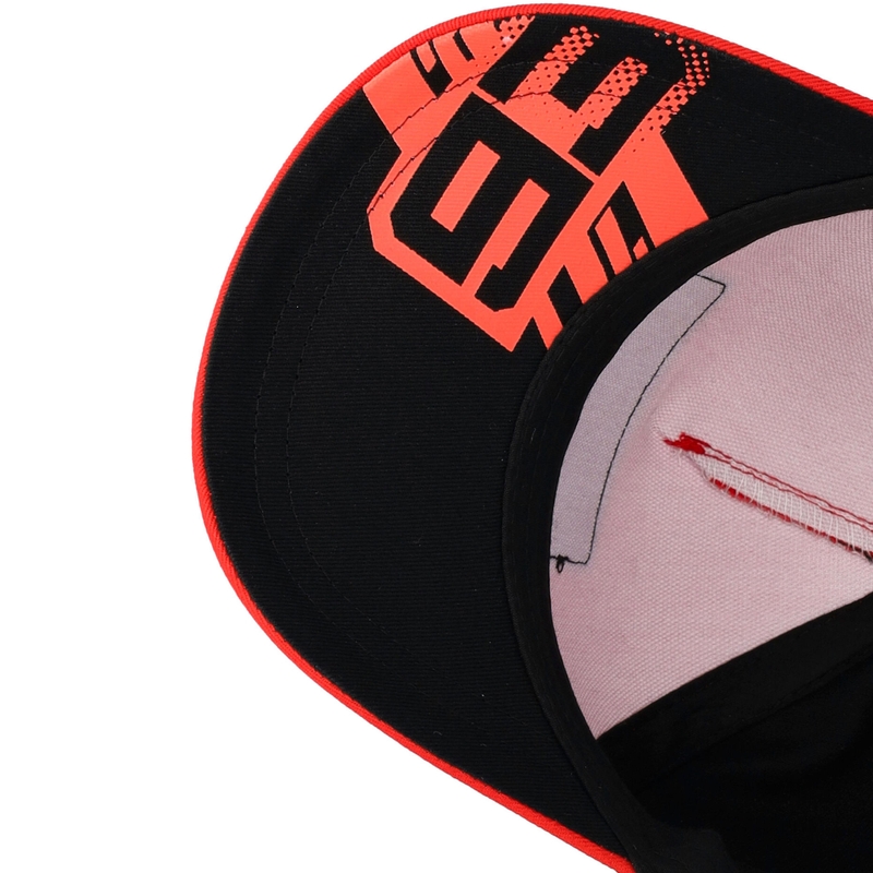 Cappellino da baseball per bambini Ducati Marc Marquez 93 Patch nero-rosso