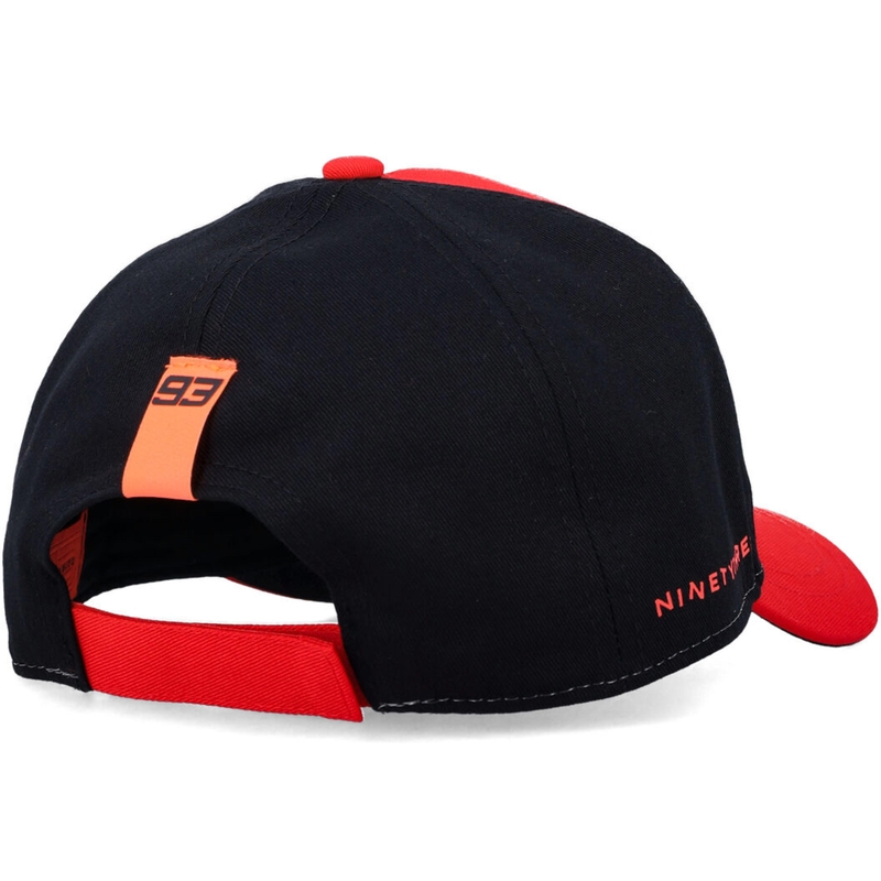 Cappellino da baseball per bambini Ducati Marc Marquez 93 Patch nero-rosso