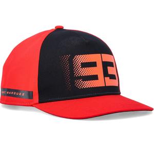 Cappellino Ducati Marc Marquez Mid Visor Pixelled 93 nero-rosso