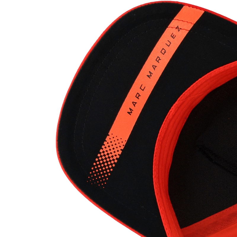 Cappellino Ducati Marc Marquez Mid Visor Pixelled 93 nero-rosso
