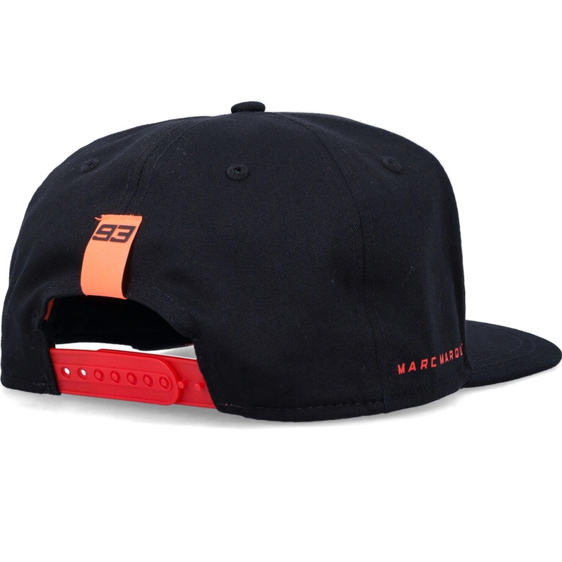 Ducati Marc Marquez Flat Cap 93 Red Rectangles nero