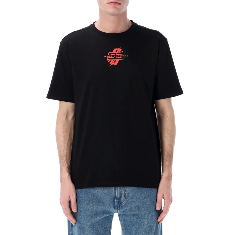 Ducati Marc Marquez Man 93 Look Back T-shirt nera