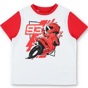 Maglietta grafica per bambini Ducati Marc Marquez Bike bianca