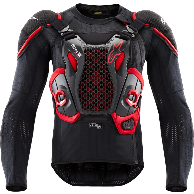 Gilet airbag per moto Alpinestars TECH-AIR®OFF-ROAD system nero-rosso