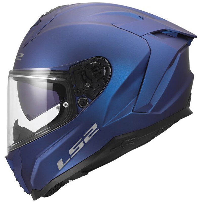 Casco integrale da moto LS2 FF817 Challenger II Solid blu navy opaco