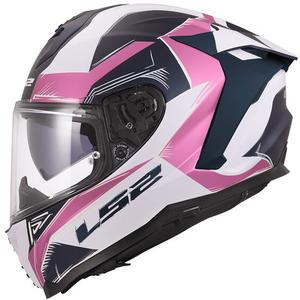 Casco integrale da moto LS2 FF817 Challenger II Flaman lavanda opaco
