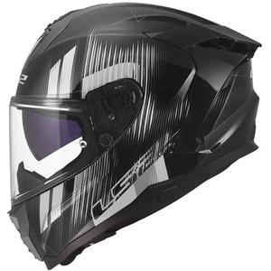 Casco integrale da moto LS2 FF817 Challenger II Nitro nero-grigio lucido