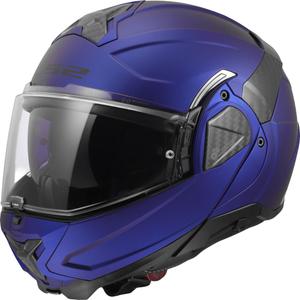 Casco da moto flip-up LS2 FF910 Advant II Solid blu navy opaco