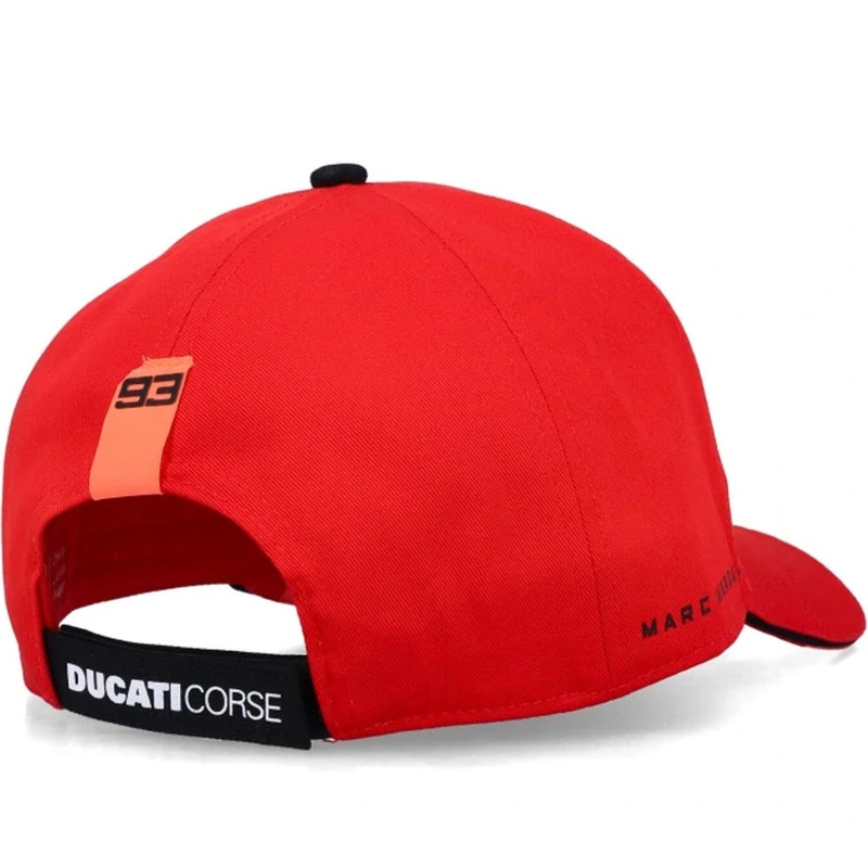 Cappellino Ducati Corse Marc Marquez Big 93 rosso