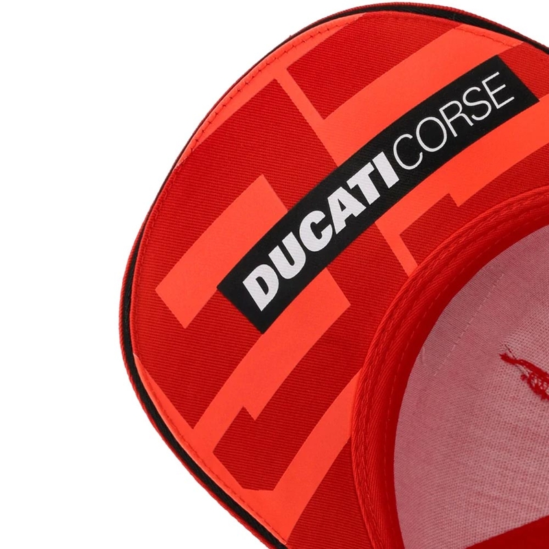 Cappellino Ducati Corse Marc Marquez Big 93 rosso