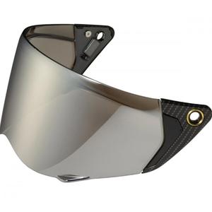 Visiera Scorpion KDF-19 per caschi da moto EXO-HX1/CARBON argento chiaro