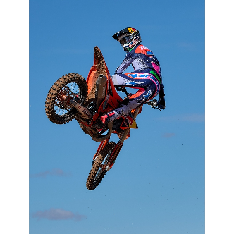 Stivali da motocross Alpinestars TECH 10 Limited Edition Records di colore nero