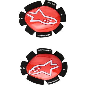 Slider Alpinestars GP Plus 2 pezzi rosso-bianco