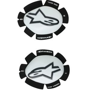 Slider Alpinestars GP Plus 2 pezzi bianco-nero