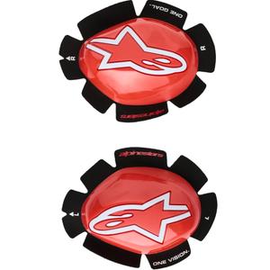 Slider ginocchio Alpinestars GP Tech rosso-bianco