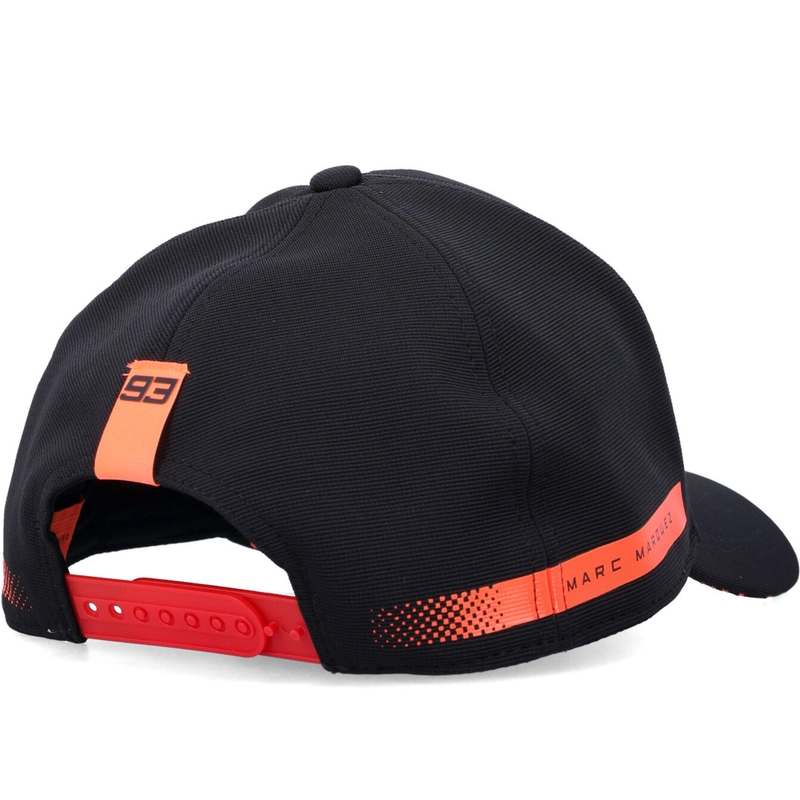 Cappellino da baseball tecnico Ducati Marc Marquez 93 Patch nero