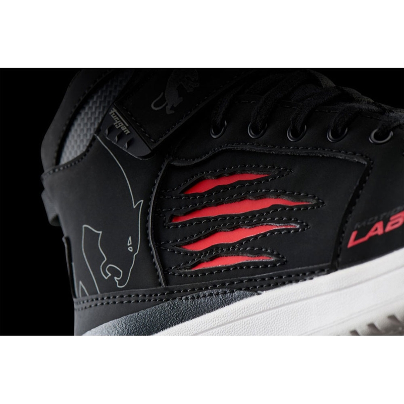 Stivali da moto Furygan Tarmac D3O® nero-rosso