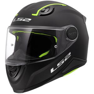 Casco integrale da moto per bambini LS2 FF812 Solid nero opaco