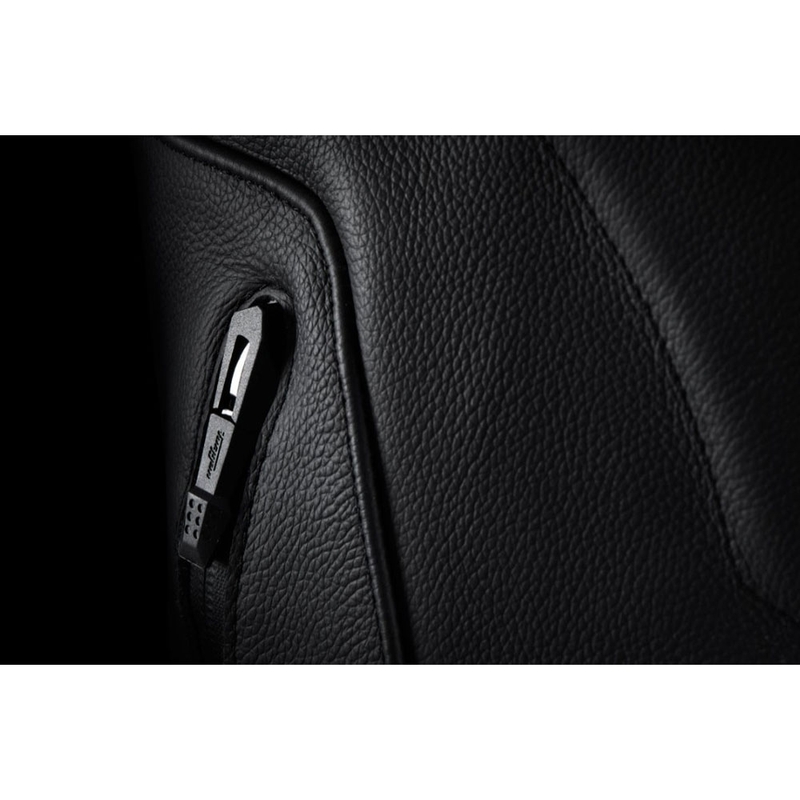 Giacca da moto in pelle Furygan Raptor Evo 3, nera e bianca