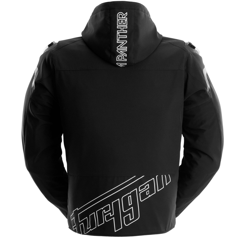 Giacca da moto Furygan Sektor Roadster Evo nera, bianca e rossa