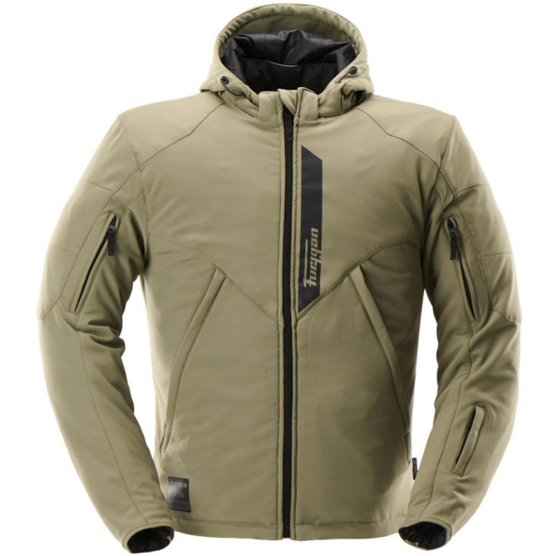 Giacca moto Furygan Evald verde kaki