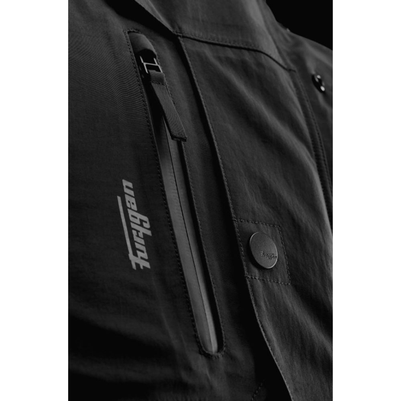Giacca da motociclista Furygan Harris Trooper nera