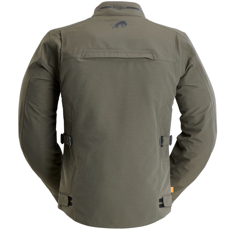 Giacca da motociclista Furygan Harris Trooper color verde kaki
