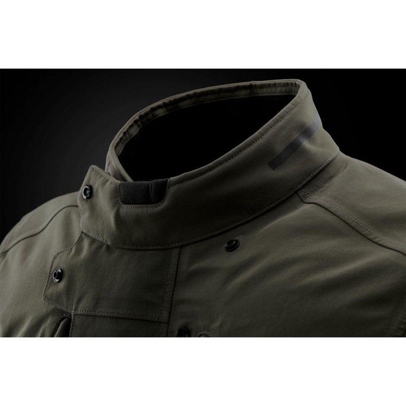 Giacca da motociclista Furygan Harris Trooper color verde kaki