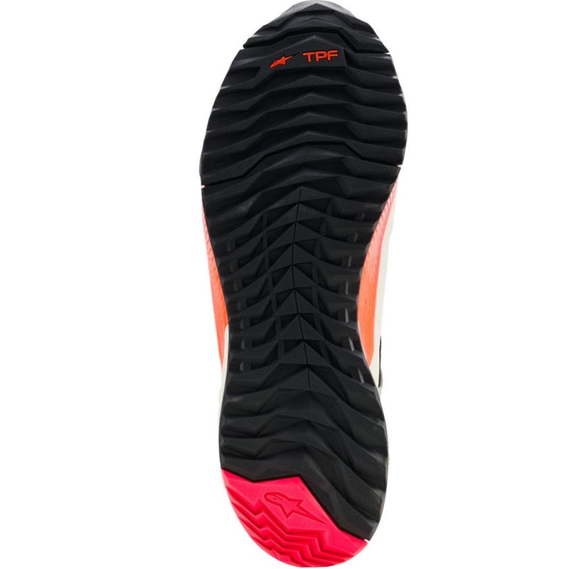 Stivali da moto Alpinestars Stella CR-X Drystar da donna Bianco-Grigio chiaro-Nero-Rosa fluo
