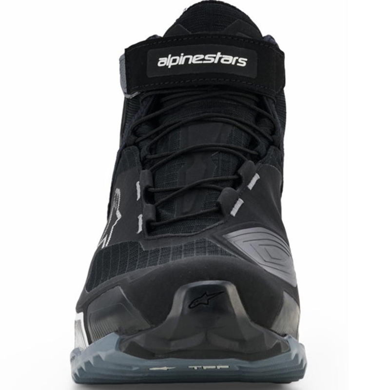 Stivali da moto da donna Alpinestars Stella CR-X Drystar neri-grigi-bianchi