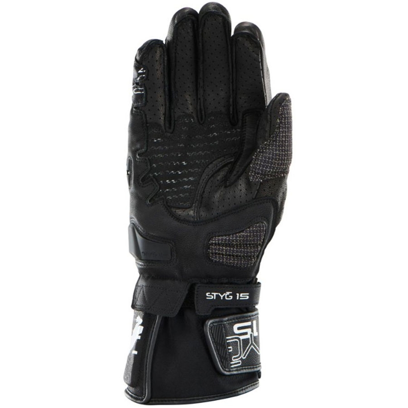 Guanti da moto Furygan STYG 15 Vented neri-bianchi