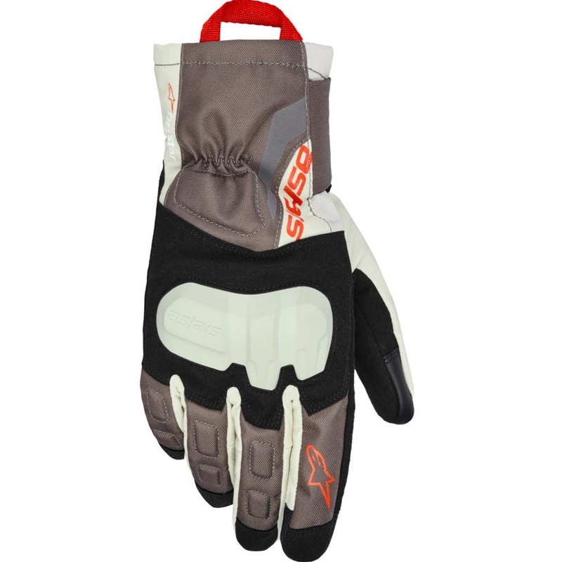 Guanti da moto isolati Alpinestars XT-3 Drystar Marrone scuro-Sabbia-Nero-Arancione