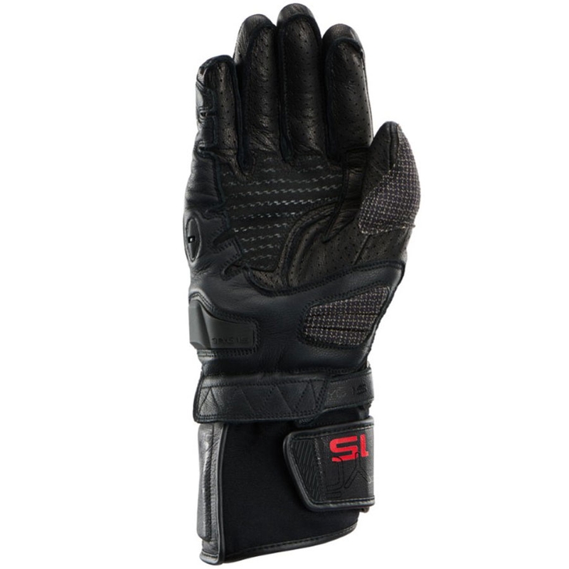 Guanti da moto Furygan STYG 15 Vented neri-rossi