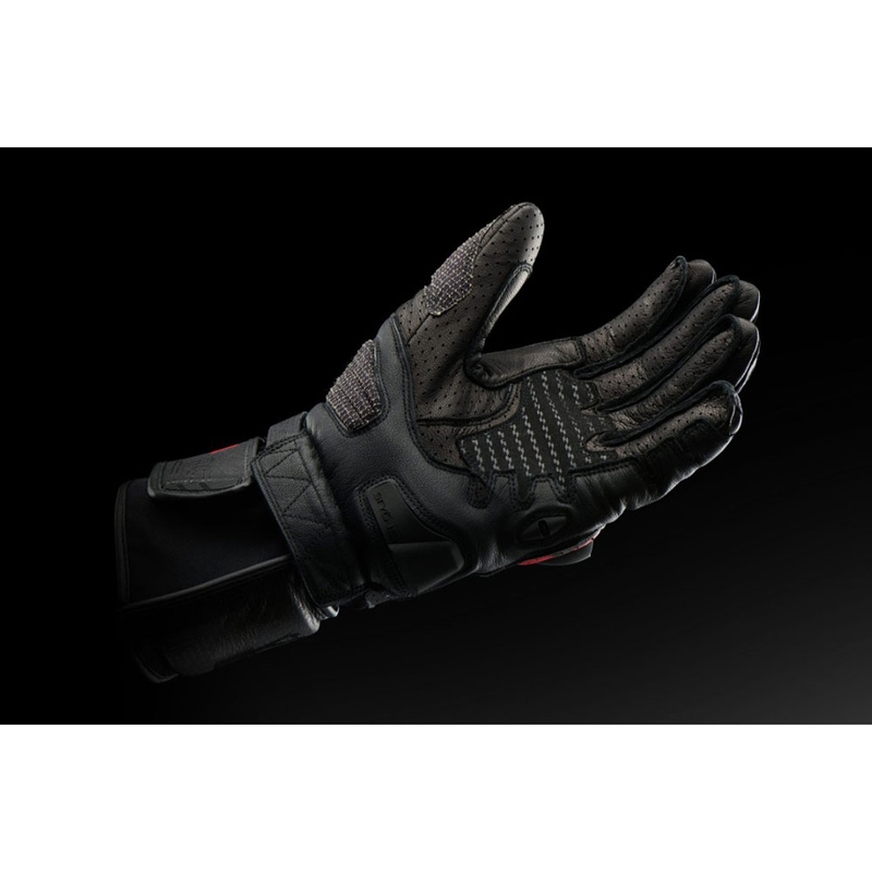 Guanti da moto Furygan STYG 15 Vented neri-rossi