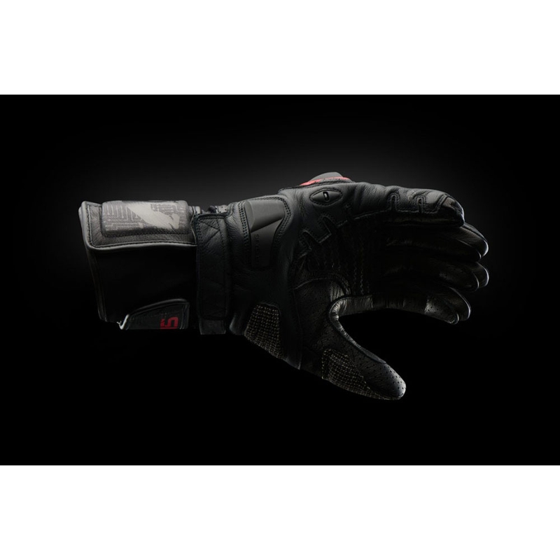 Guanti da moto Furygan STYG 15 Vented neri-rossi