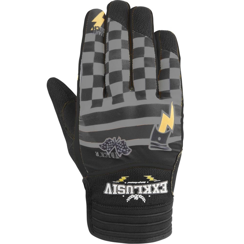 Guanti da moto NOX Exklusiv Airflow Tracker neri-grigi