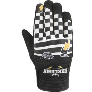 Guanti da moto NOX Exklusiv Airflow Tracker neri-bianchi