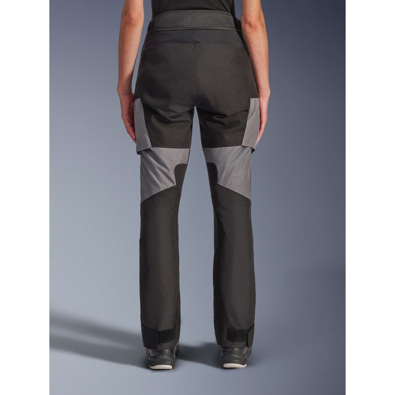 Pantaloni da moto da donna Alpinestars Stella Andes V4 Drystar nero-grigio scuro